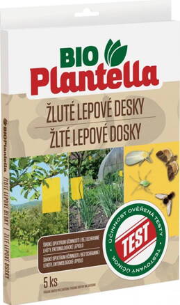 Lepové dosky žlté 5ks 20/30cm BIOPlantella